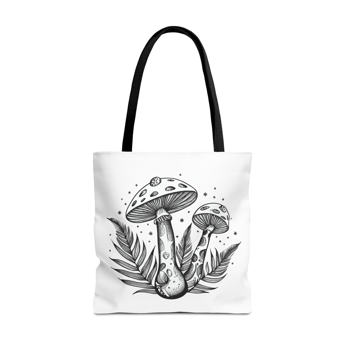 Bohemian Mushroom Tote Bag