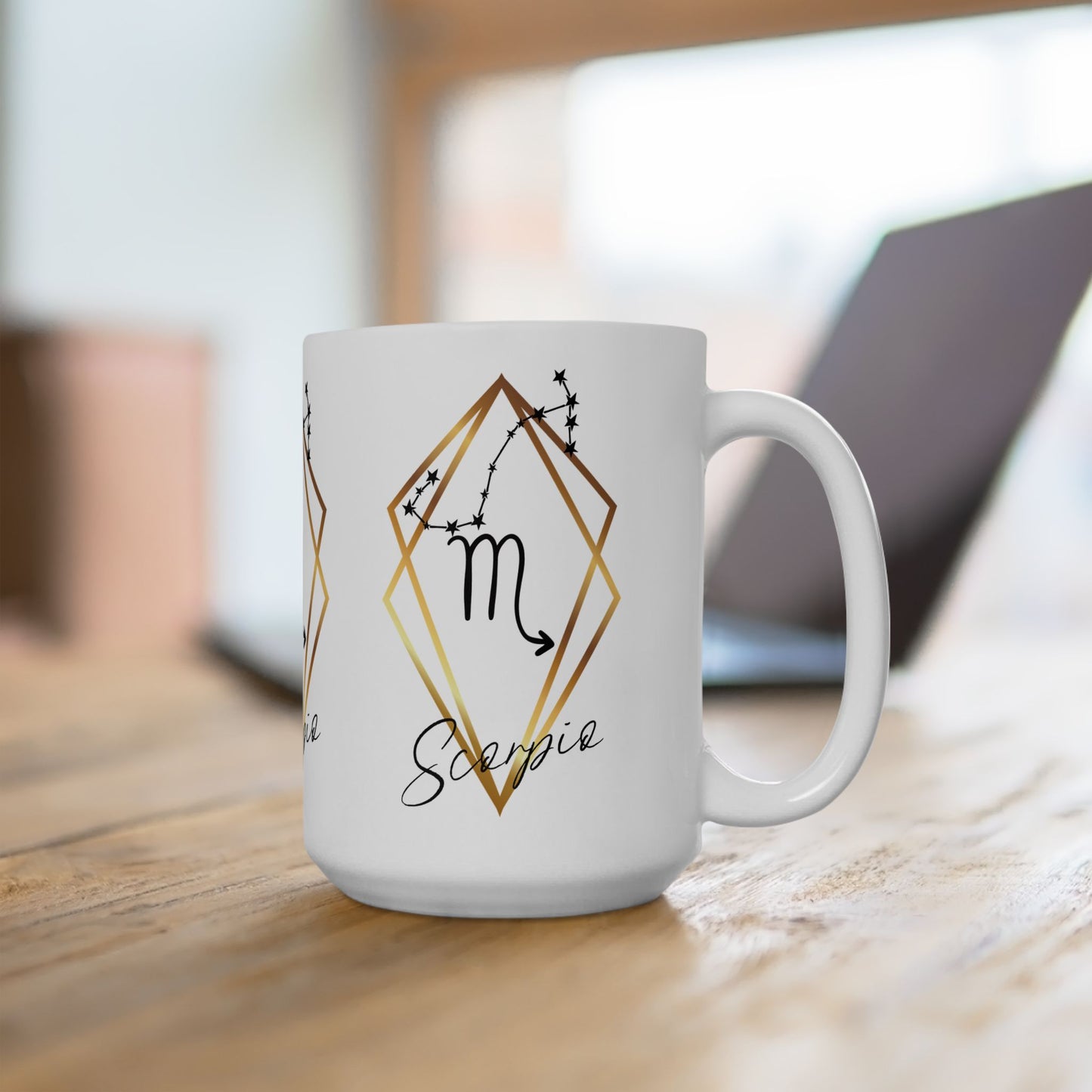 Scorpio Constellation Ceramic Coffee Cup 15oz