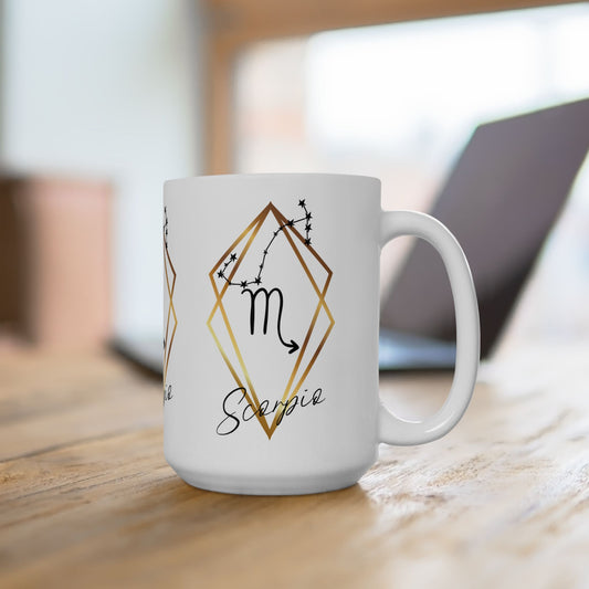 Scorpio Constellation Ceramic Coffee Cup 15oz