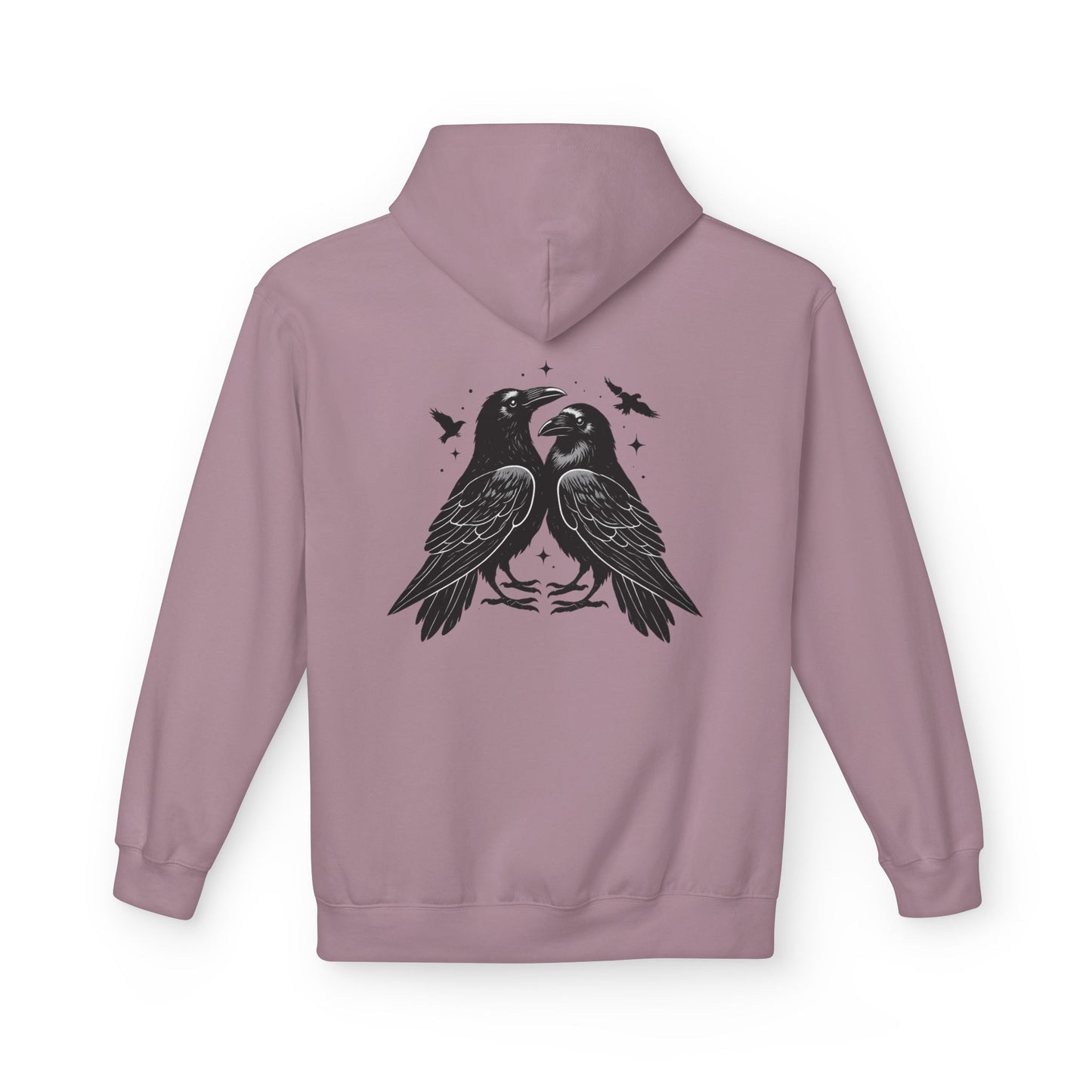Raven Love Unisex Fleece Pullover