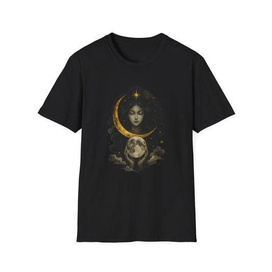 Goddess Moon Unisex Softstyle T-Shirt
