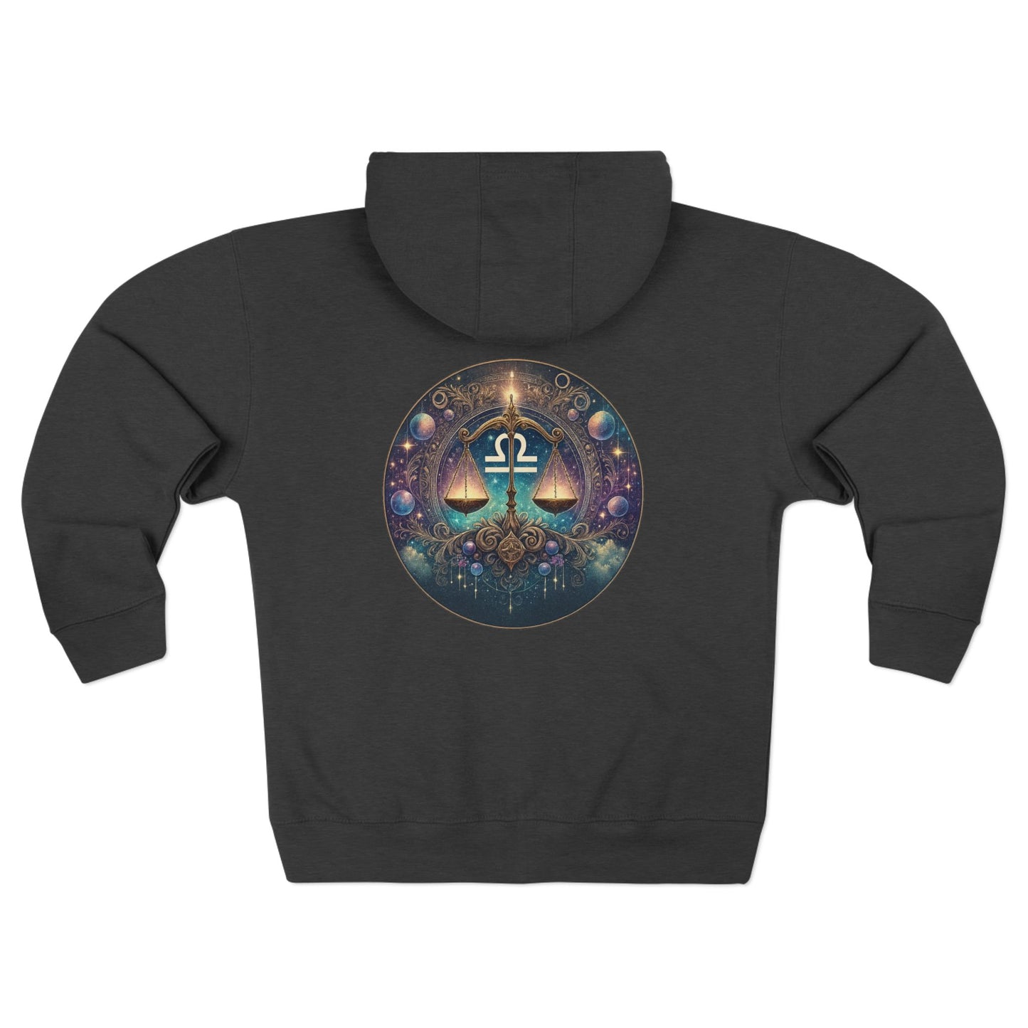 Libra Unisex Zip Hoodie