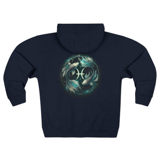 Pisces Unisex Zip Hoodie