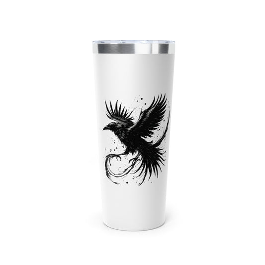 Raven Art Copper Vacuum Insulated Tumbler 22oz