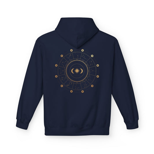 Celestial Glow  Unisex Midweight Softstyle Fleece Hood