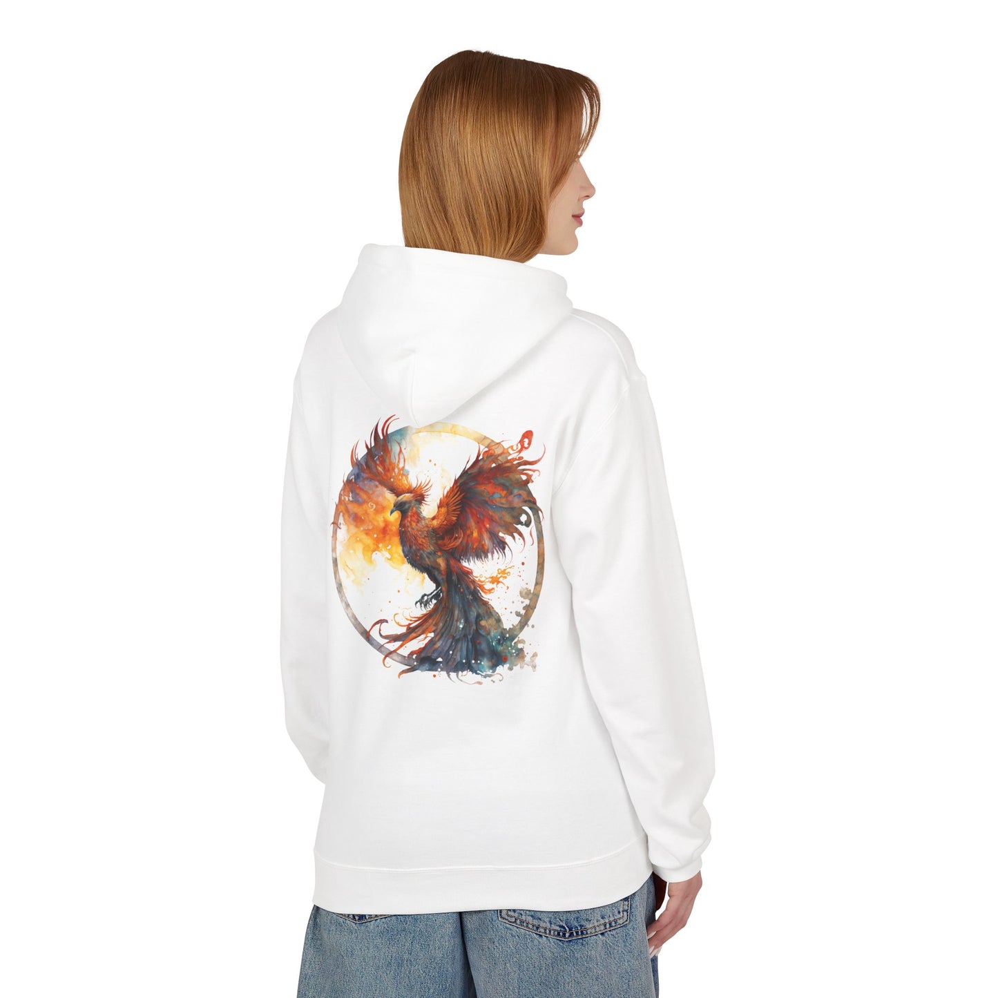 Phoenix Spirit Unisex Fleece Hoodie