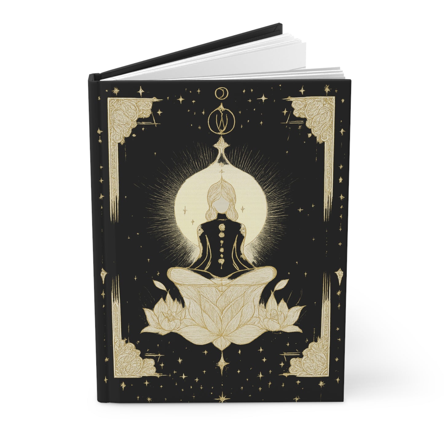 Serene Buddha Hardcover Journal