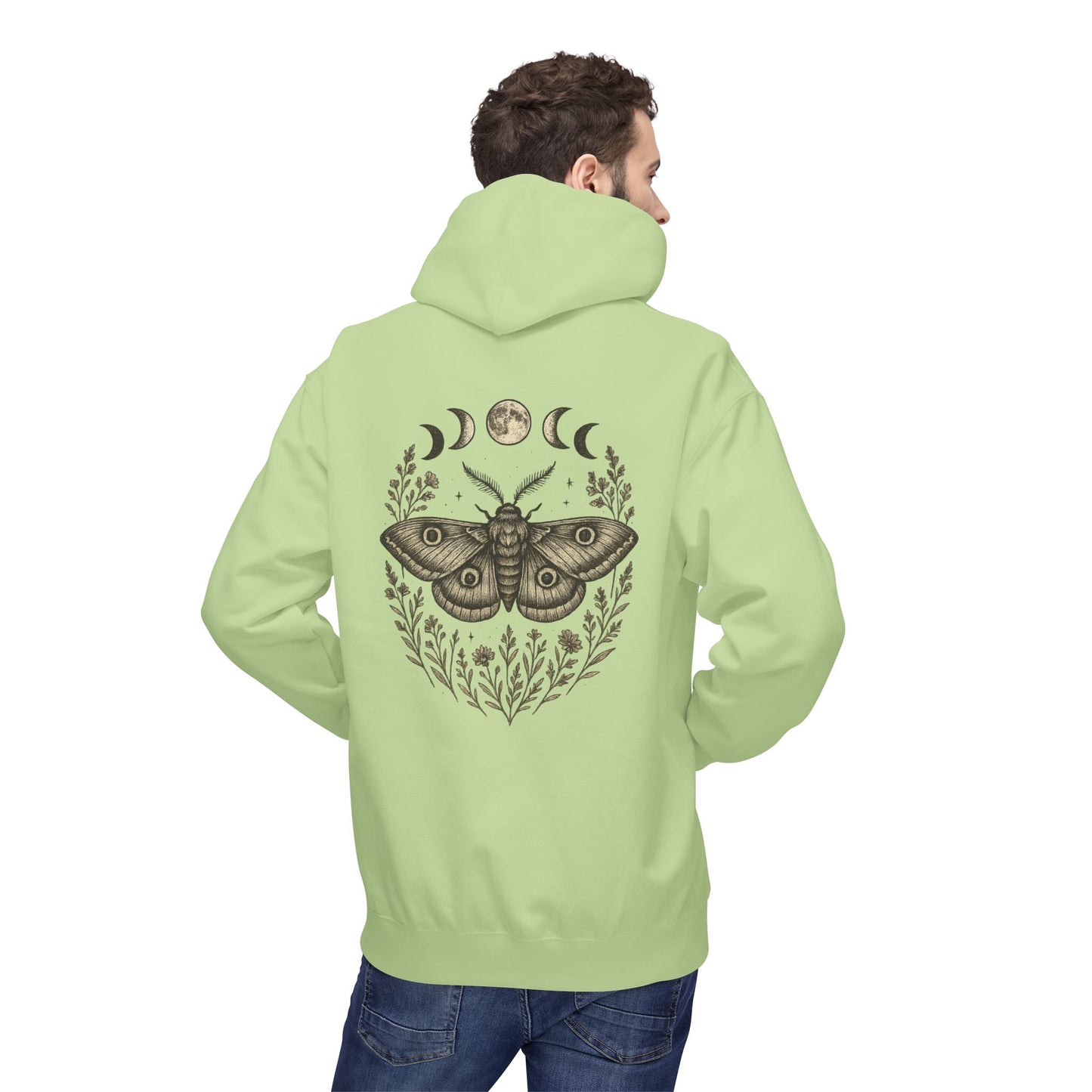 Mystical Moth Hoodie Unisex