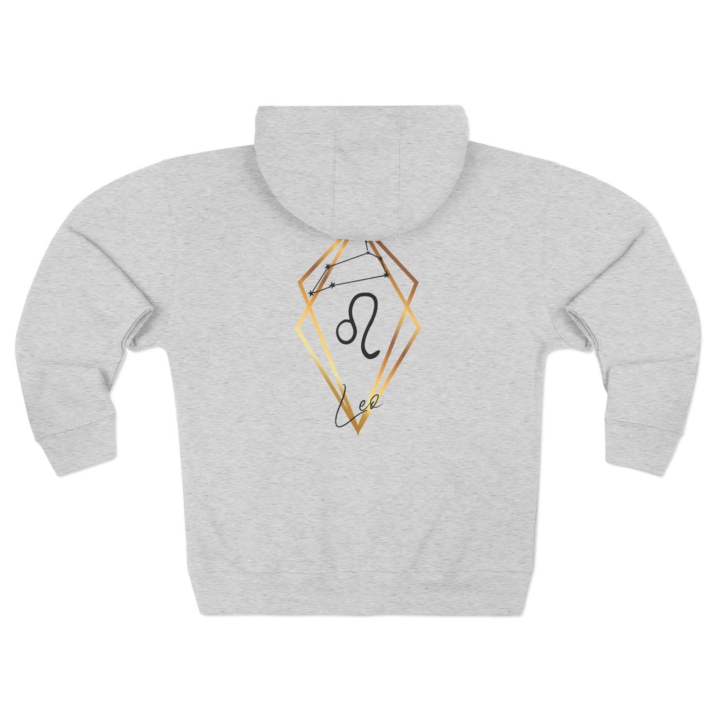 Leo Unisex Zip Hoodie