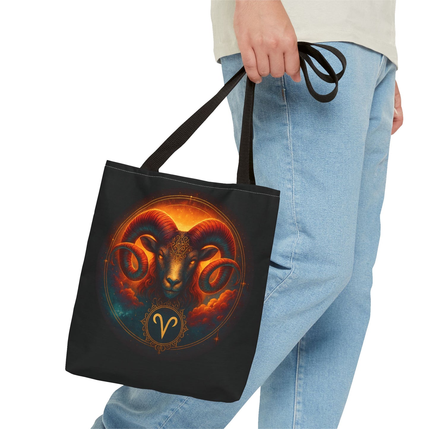 Aries Zodiac Tote Bag
