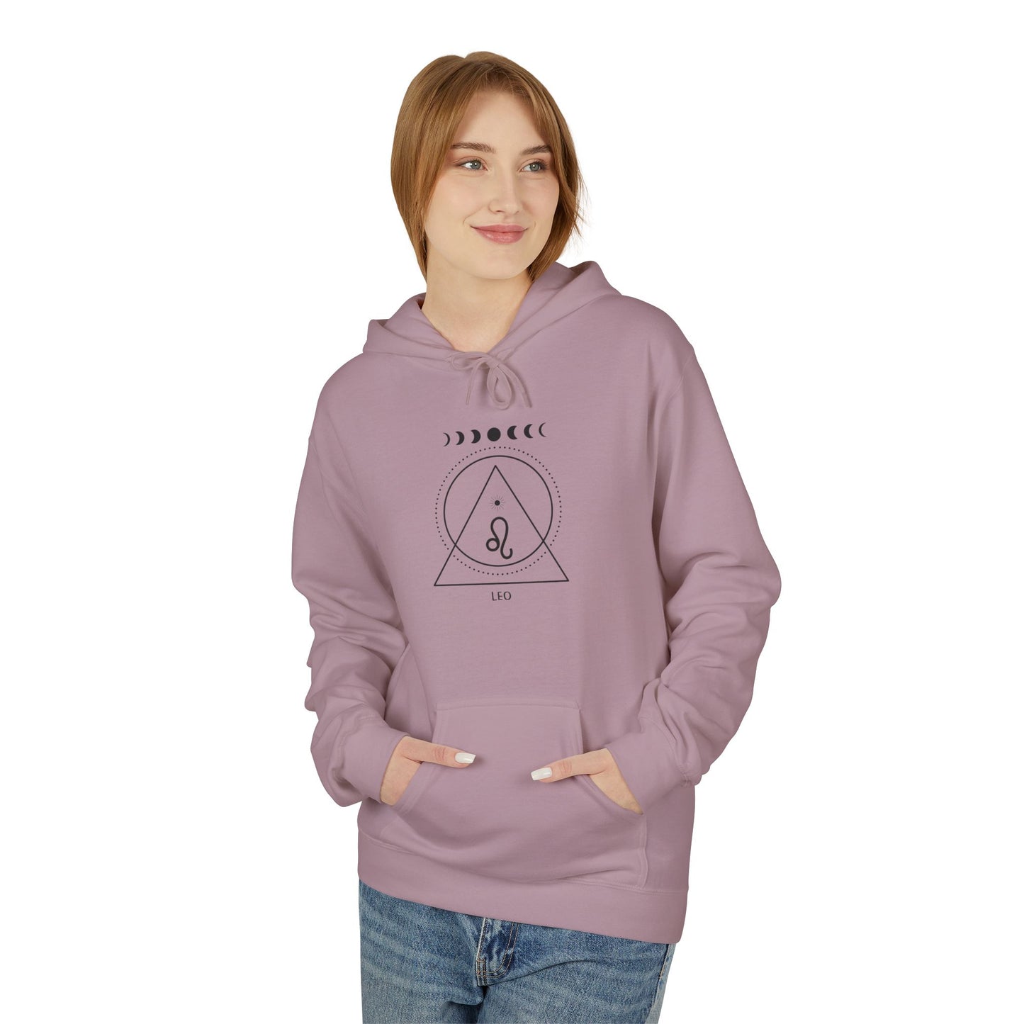 Leo Unisex Fleece Hoodie
