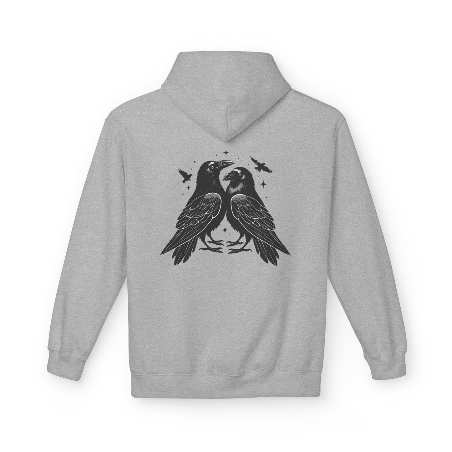 Raven Love Unisex Fleece Pullover