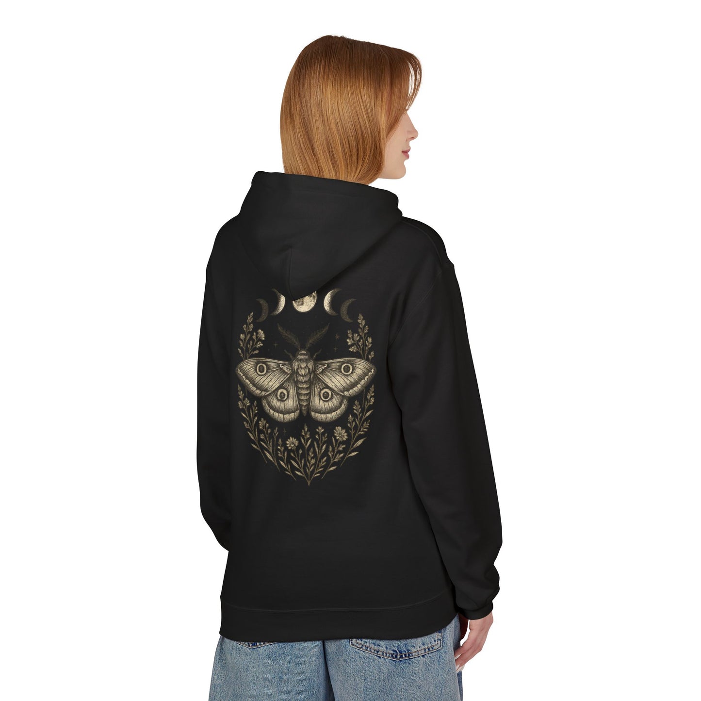 Mystical Moth Hoodie Unisex