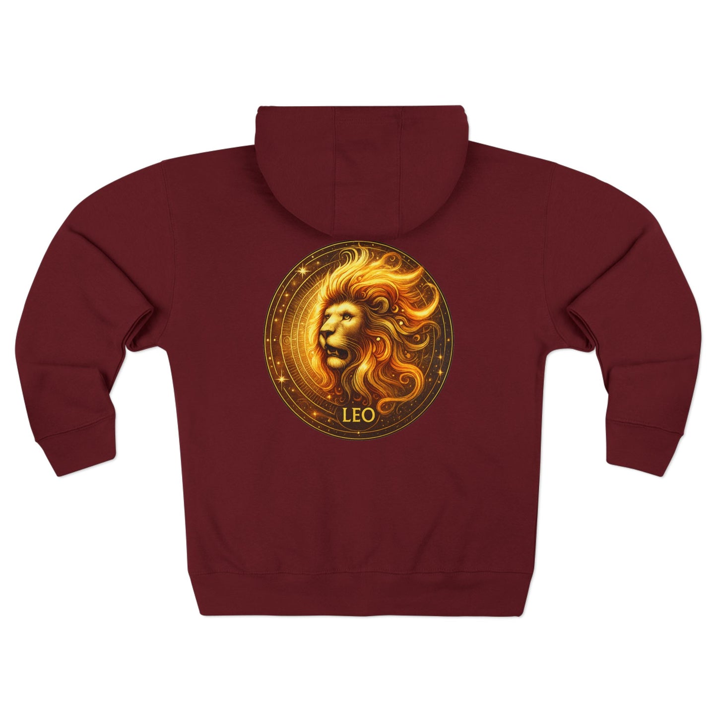 Leo Unisex Zip Hoodie