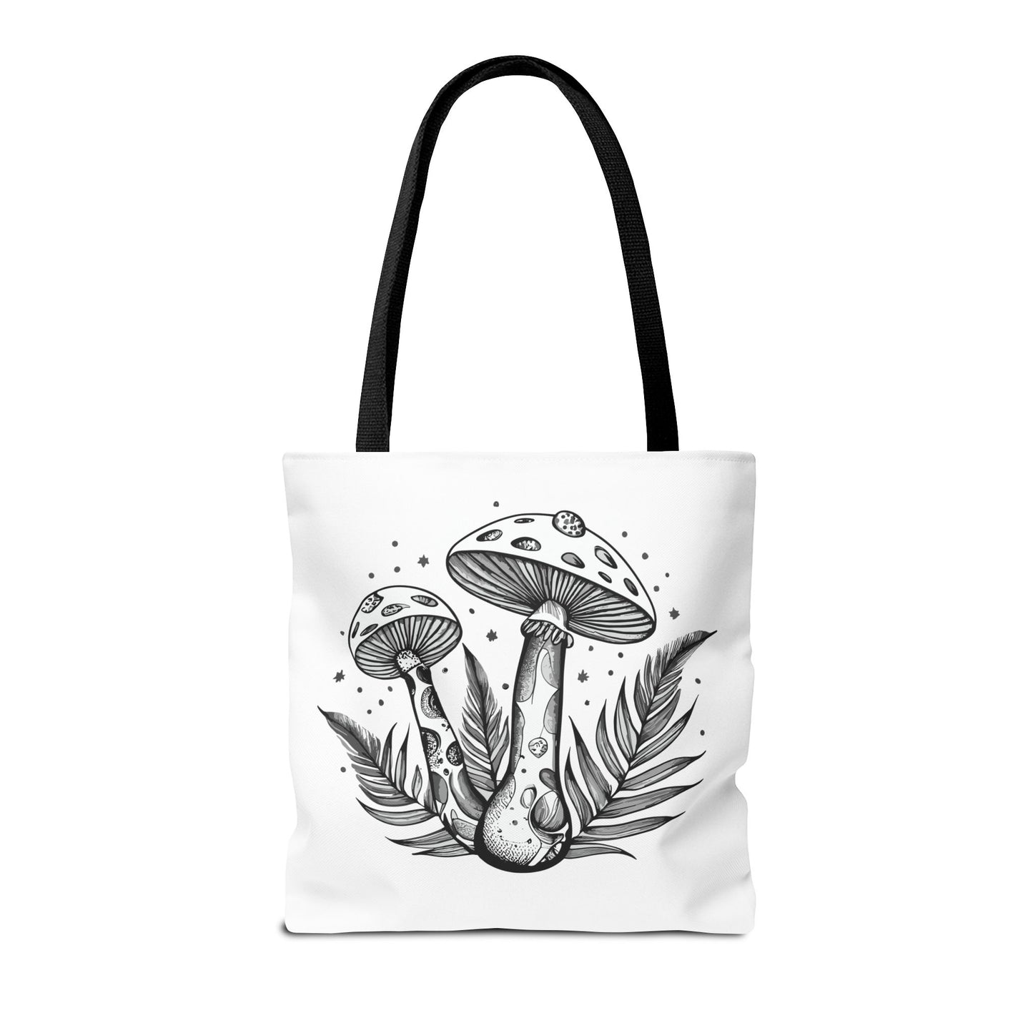 Bohemian Mushroom Tote Bag