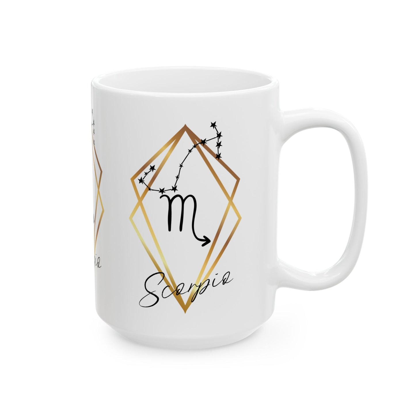 Scorpio Constellation Ceramic Coffee Cup 15oz
