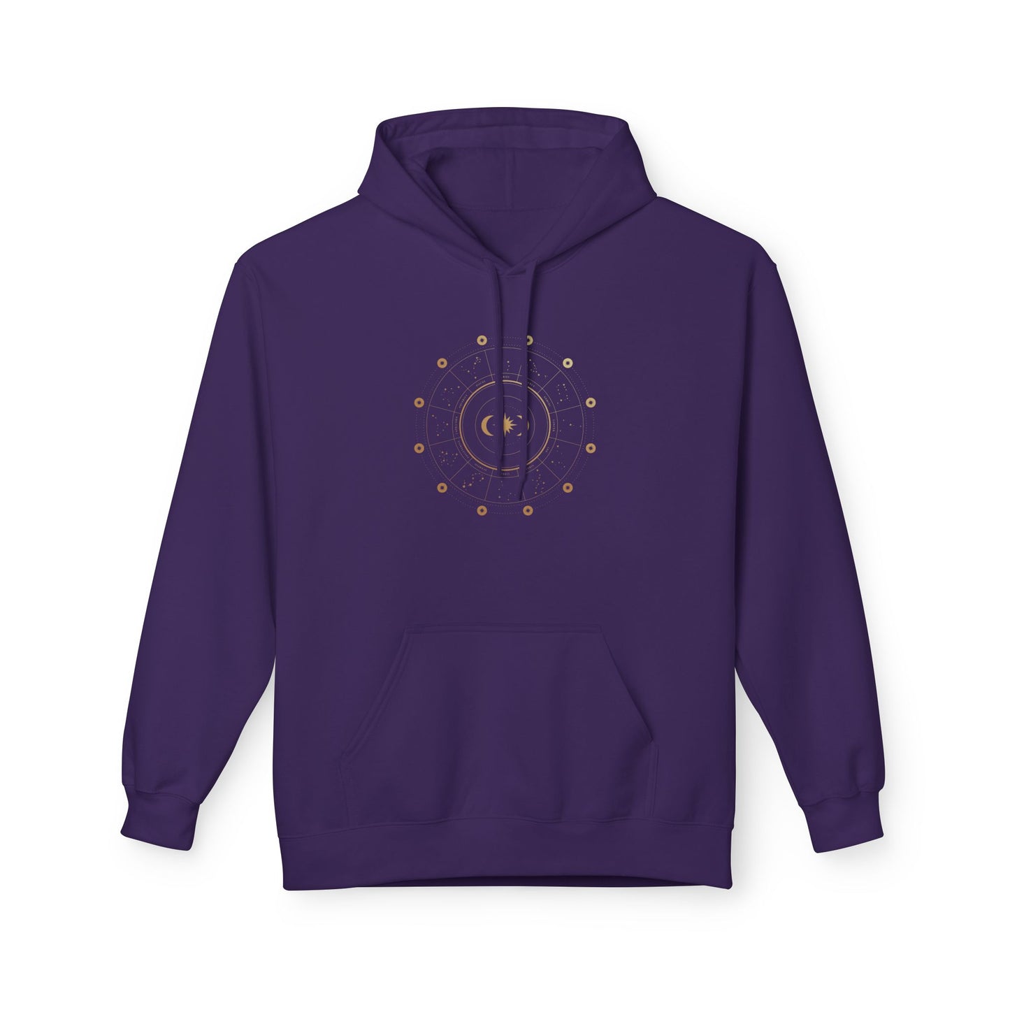 Celestial Glow  Unisex Midweight Softstyle Fleece Hood
