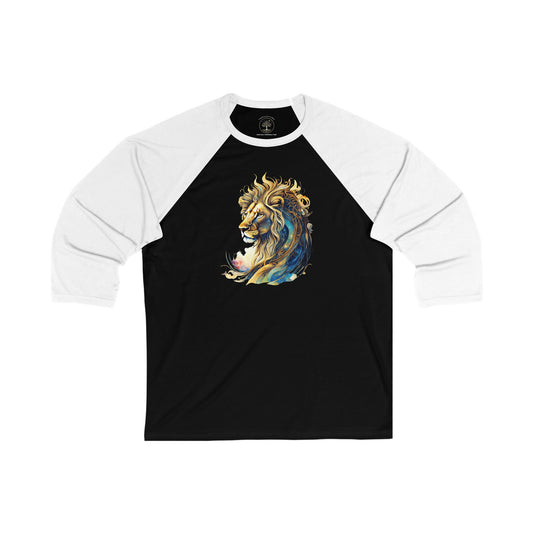 Majestic Lion  Unisex 3/4 Sleeve Shirt