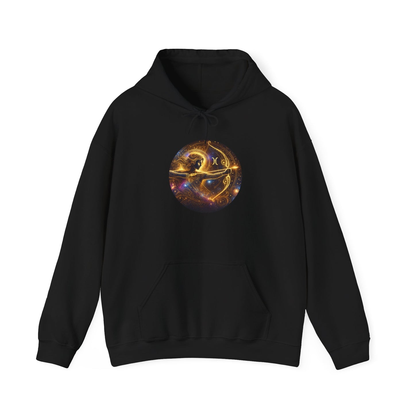 Sagittarius Zodiac Unisex Fleece Hoodie