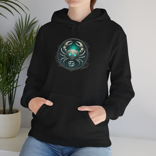Cancer Zodiac Unisex Fleece Hoodie