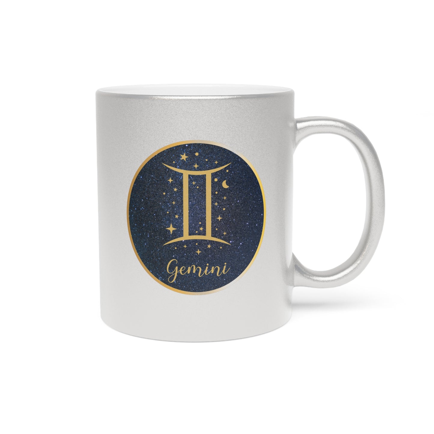 Gemini 11oz Metallic Mug