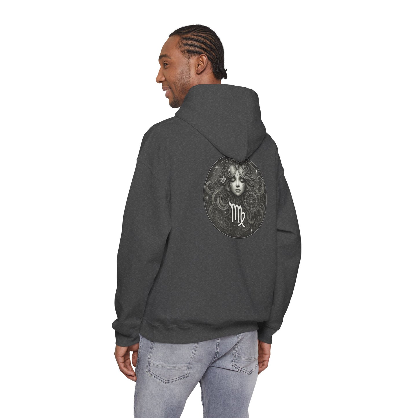 Virgo Zodiac Unisex Fleece Hoodie