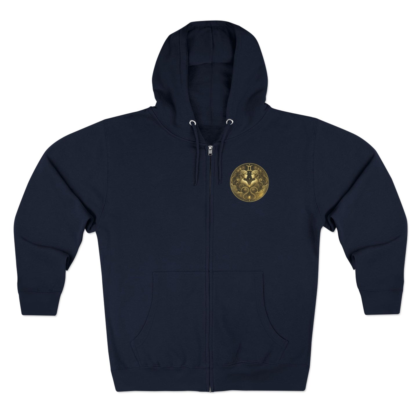 Gemini Unisex Zip Hoodie