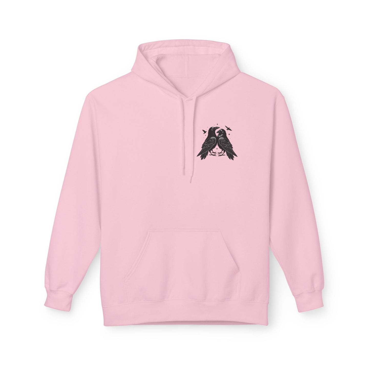 Raven Love Unisex Fleece Pullover