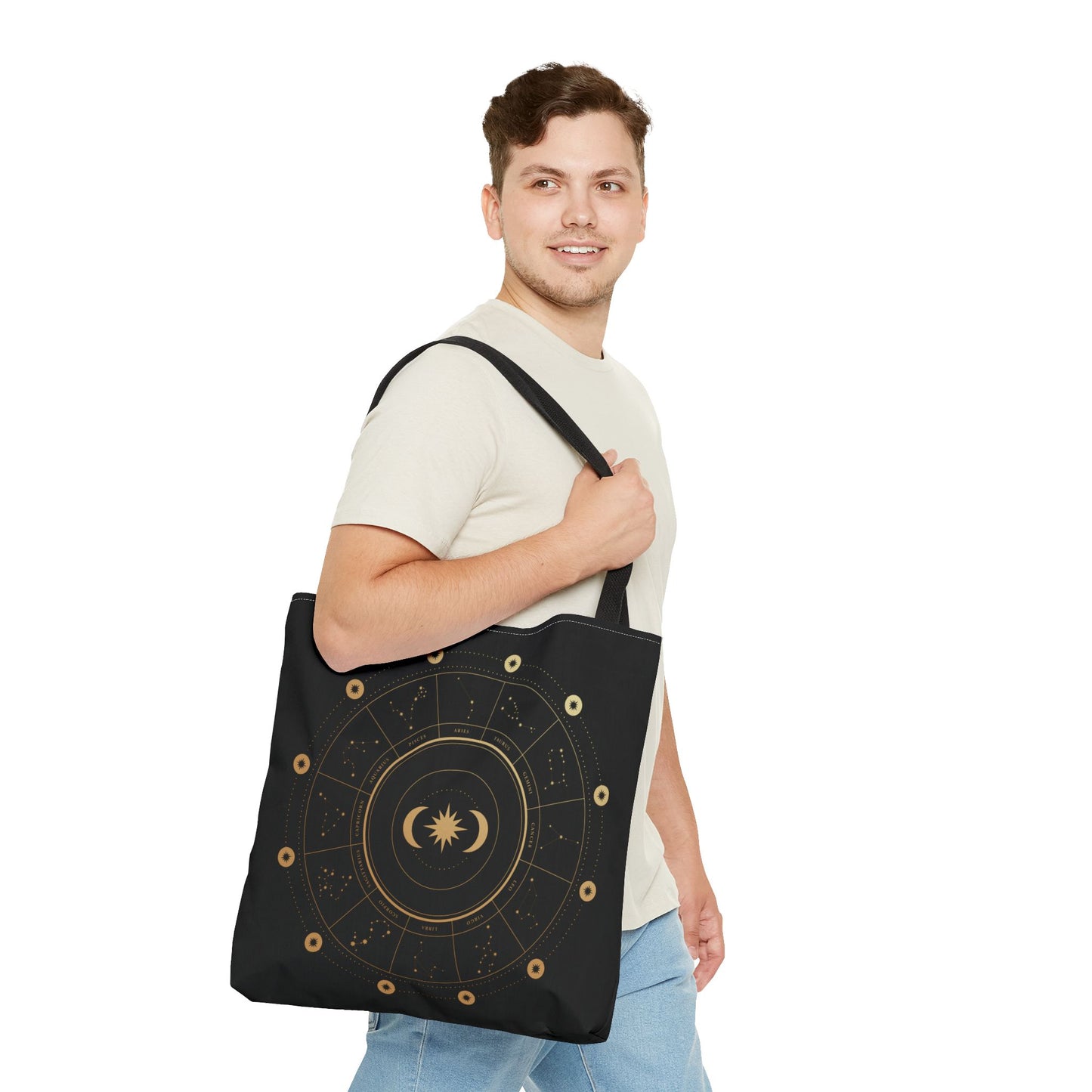Celestial Spiral Tote Bag