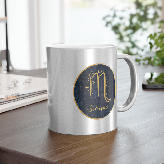 Scorpio 11oz Metallic Mug