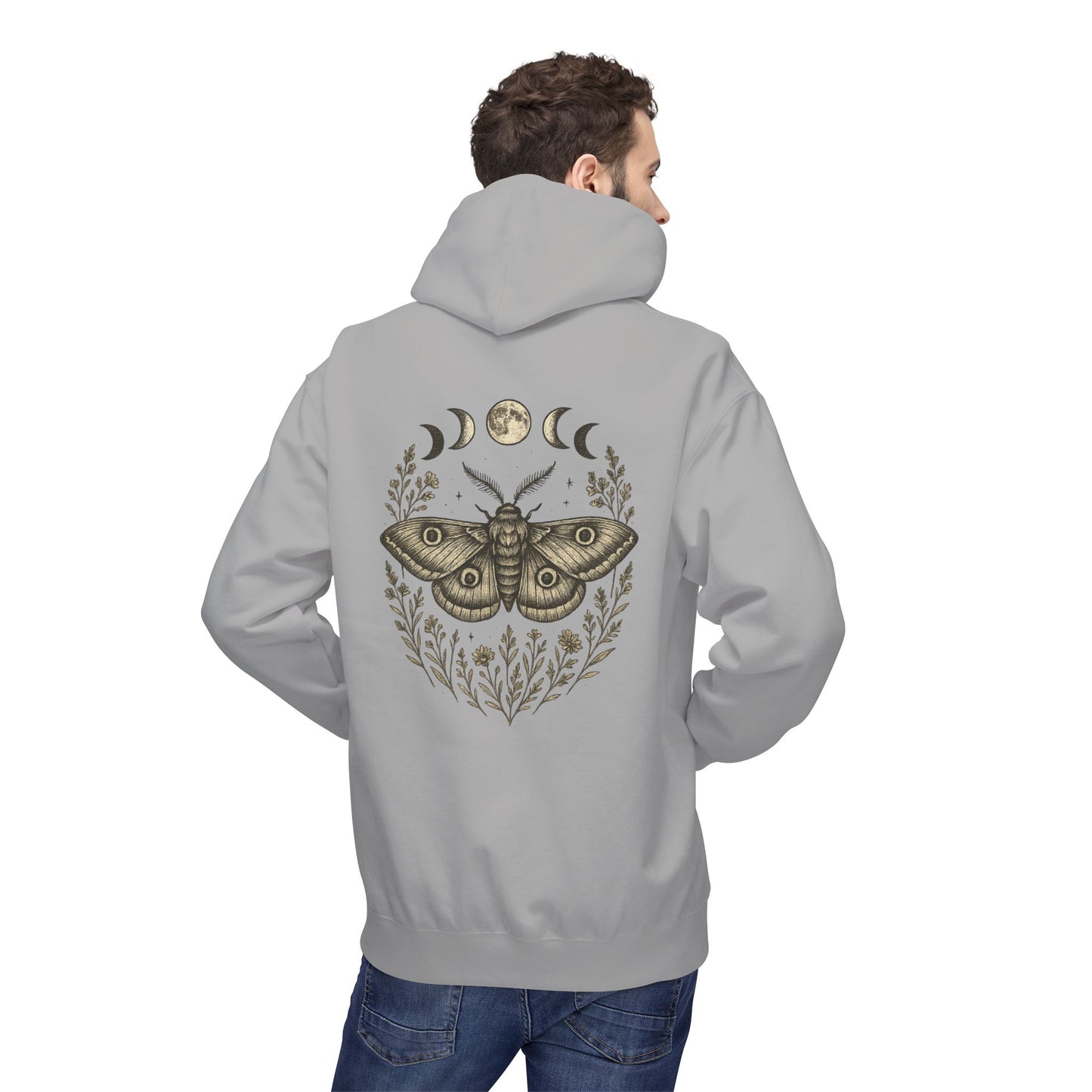 Mystical Moth Hoodie Unisex