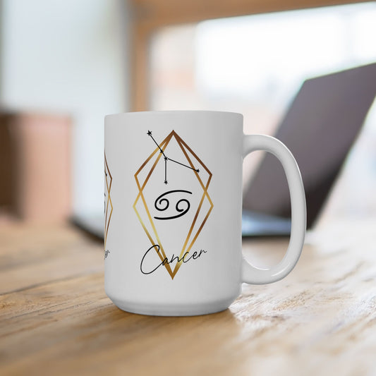 Cancer Constellation Ceramic Coffee Cup 15oz