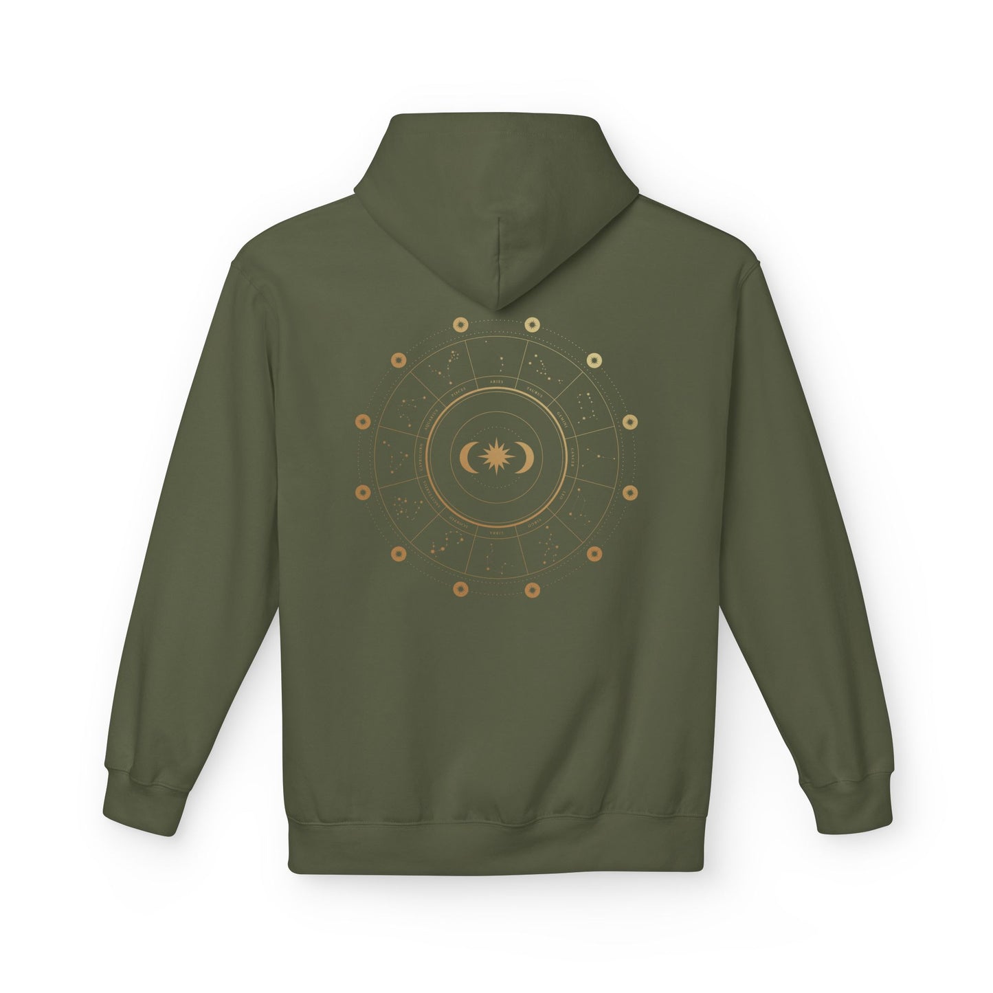 Celestial Glow  Unisex Midweight Softstyle Fleece Hood
