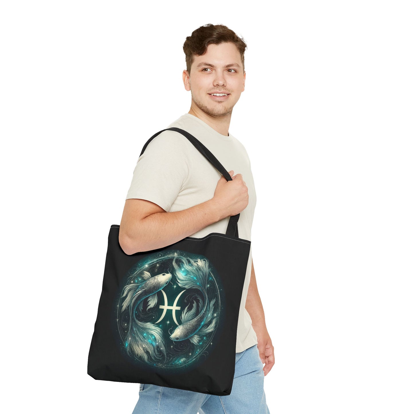 Pisces Zodiac Tote Bag