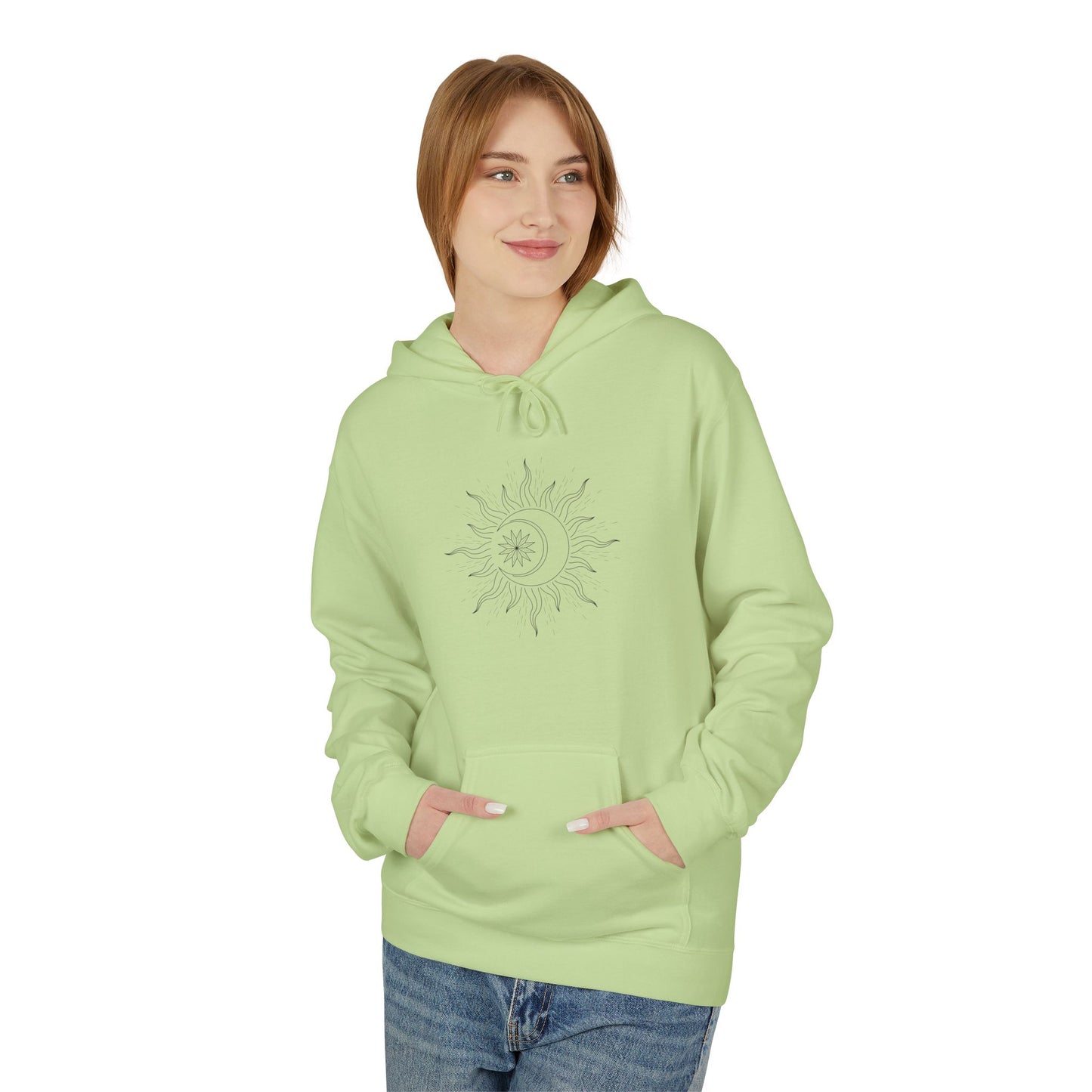 Sunshine Graphic Unisex Fleece Hoodie