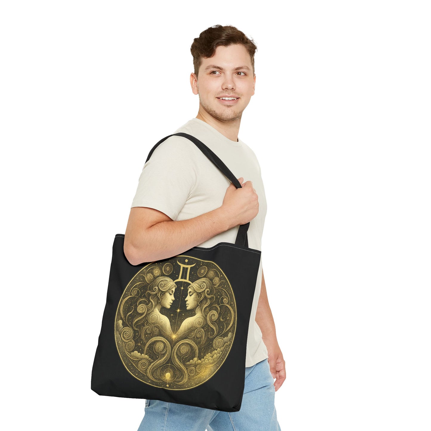 Gemini Zodiac Tote Bag