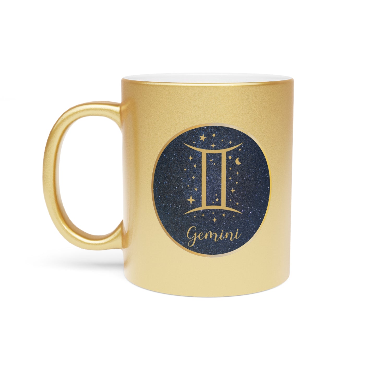 Gemini 11oz Metallic Mug