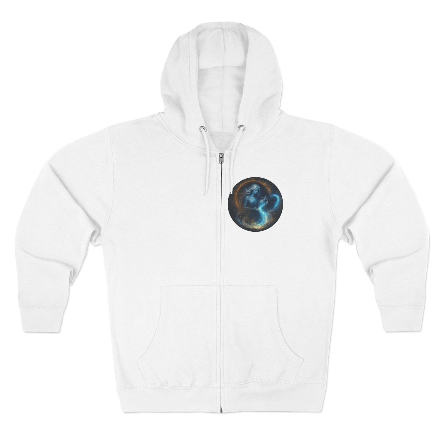 Aquarius Unisex Zip Hoodie
