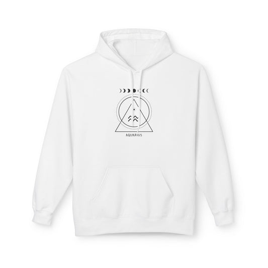 Aquarius Unisex Fleece Hoodie
