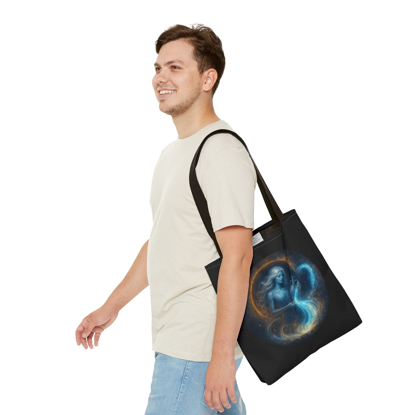 Aquarius Zodiac Tote Bag
