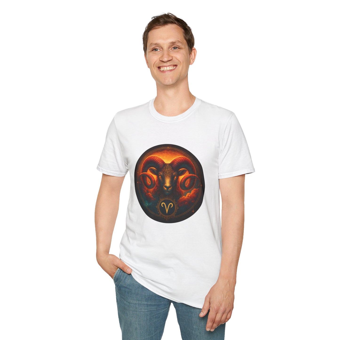 Aries Unisex Softstyle Tee