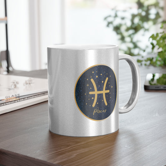 Pisces 11oz Metallic Mug