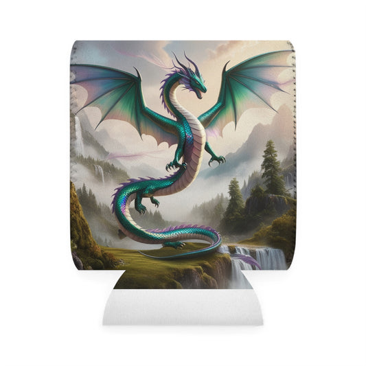 Majestic Dragon Beverage Can Cooler Sleeve