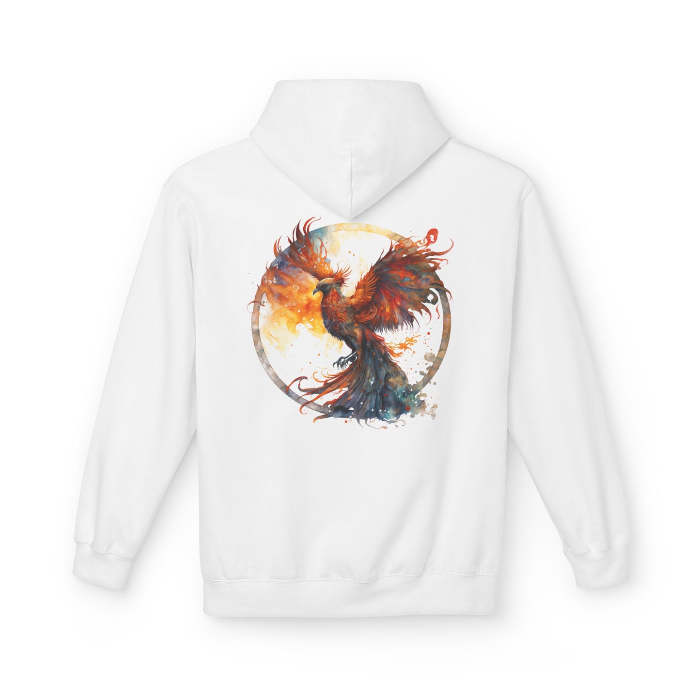 Phoenix Spirit Unisex Fleece Hoodie