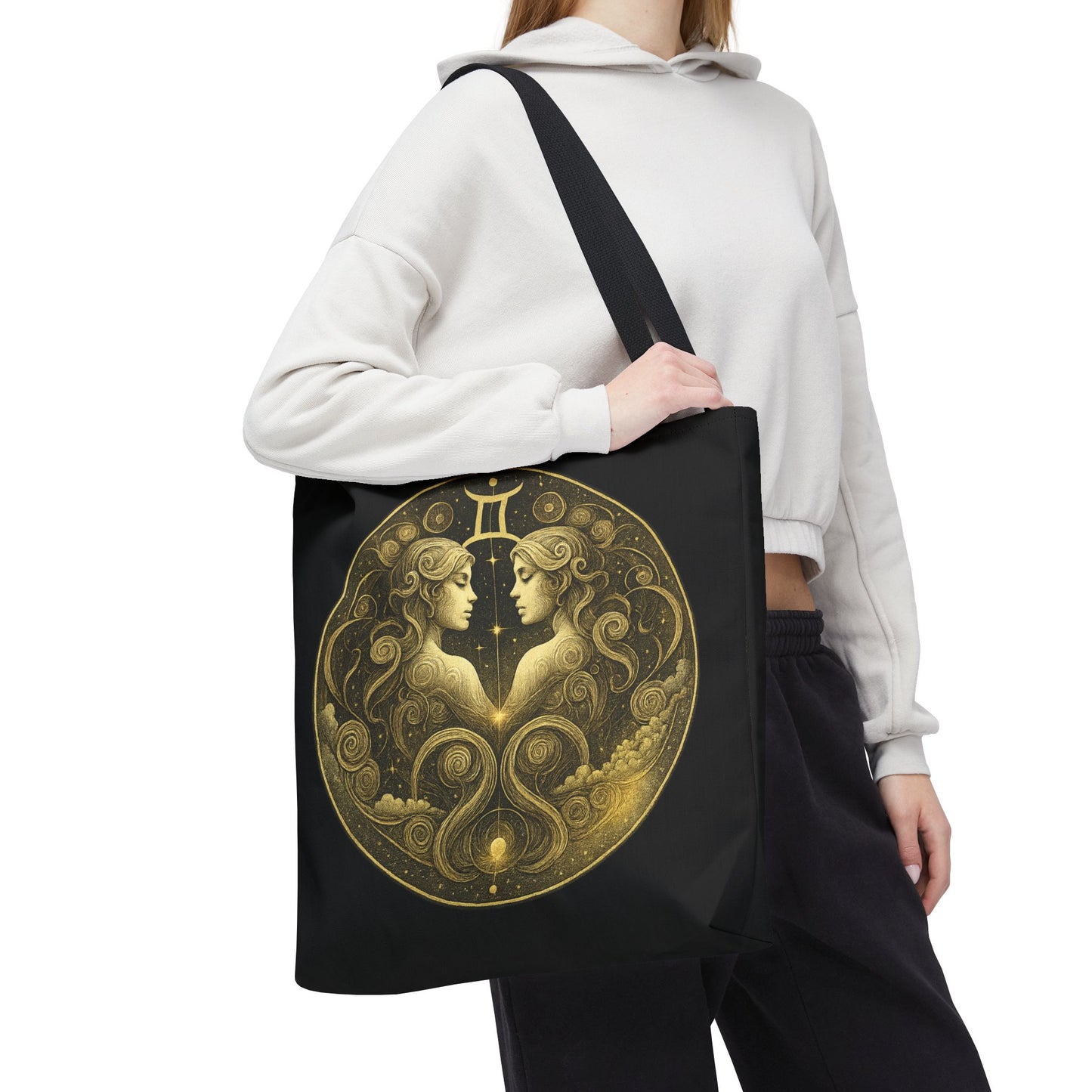 Gemini Zodiac Tote Bag