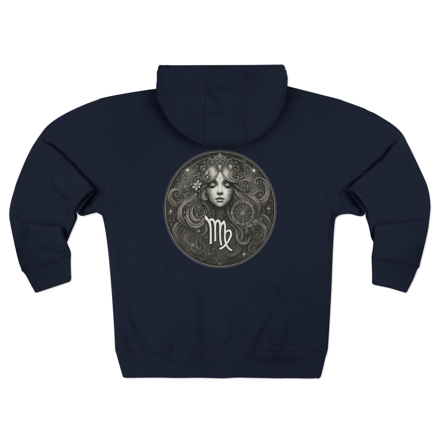 Virgo Unisex Zip Hoodie