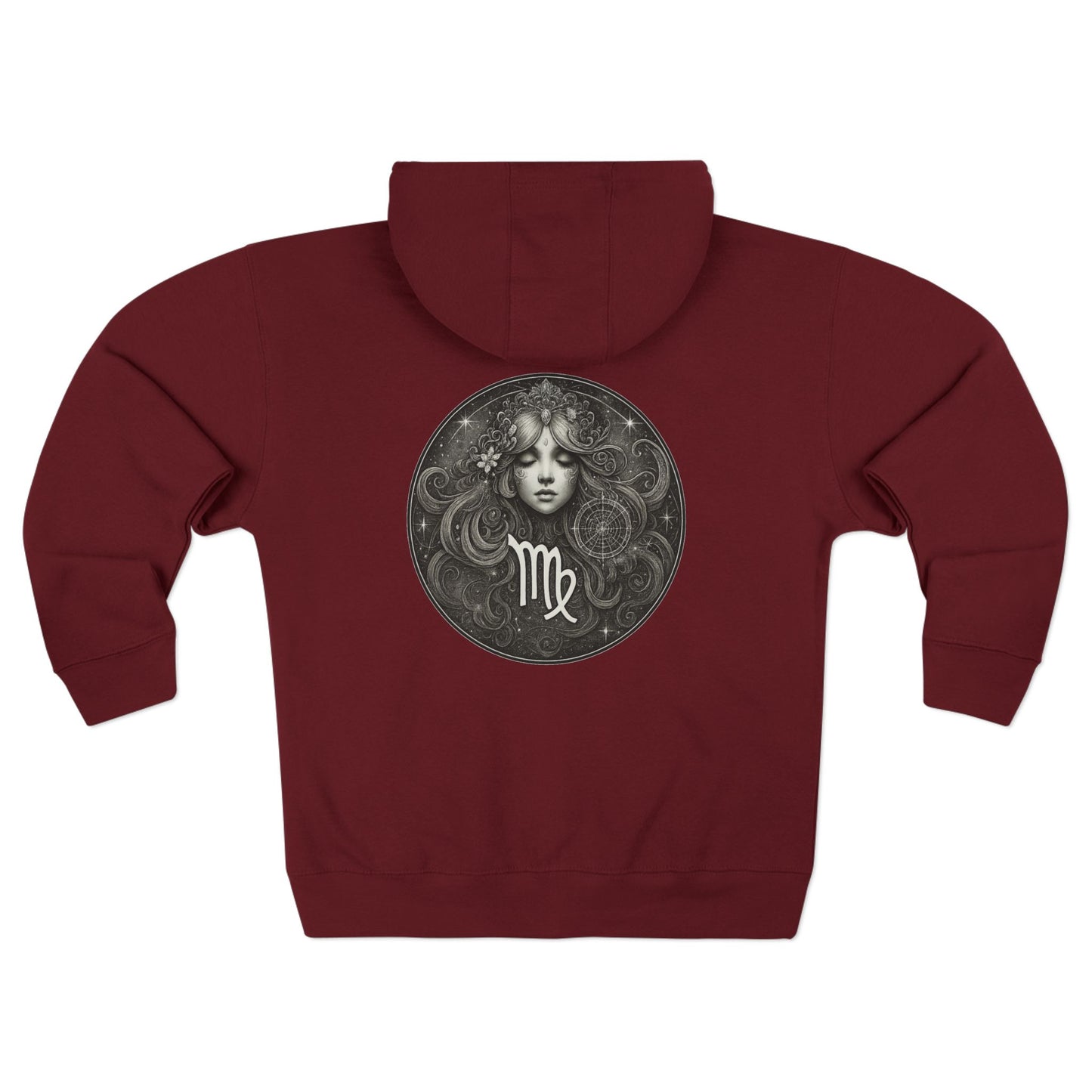 Virgo Unisex Zip Hoodie