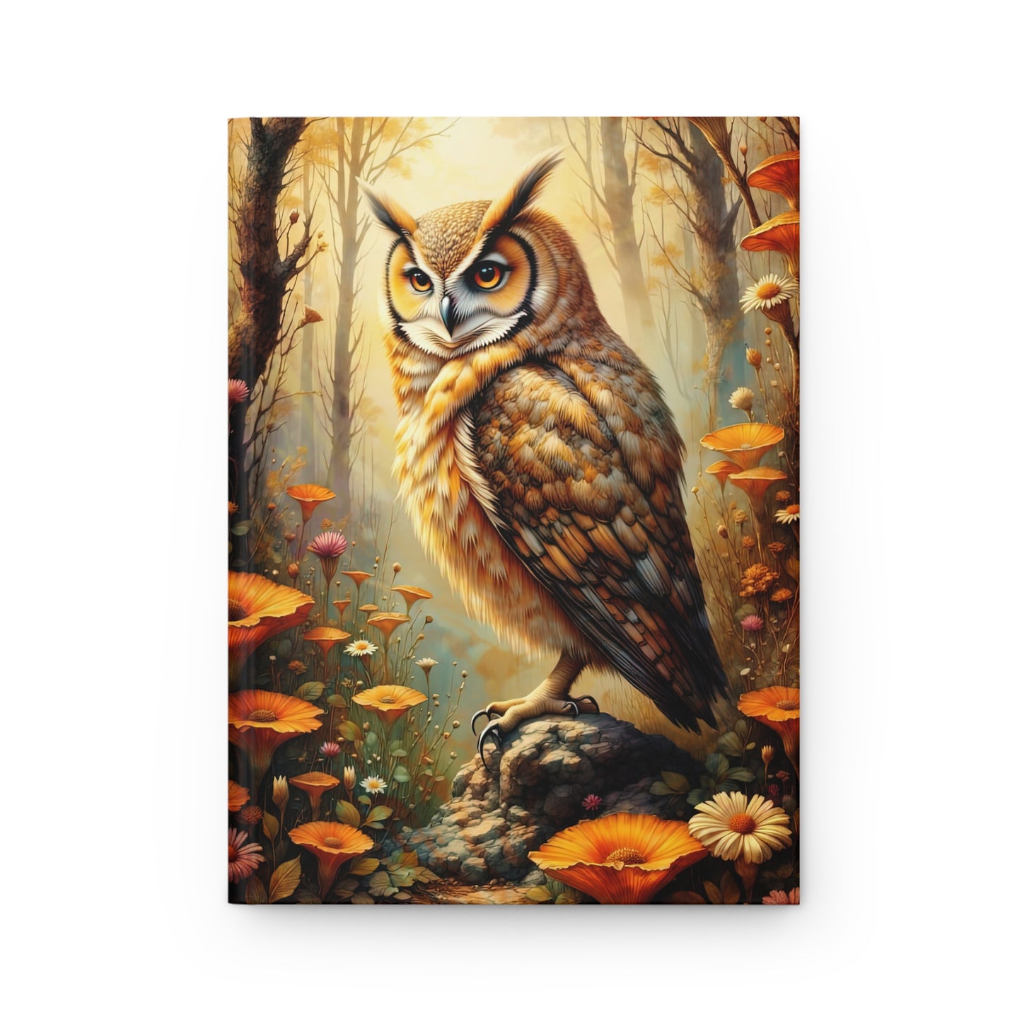 Owl Lover's Hardcover Journal
