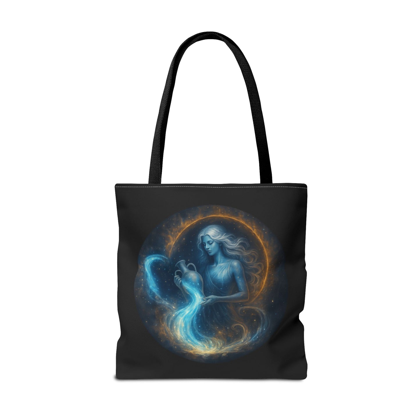 Aquarius Zodiac Tote Bag