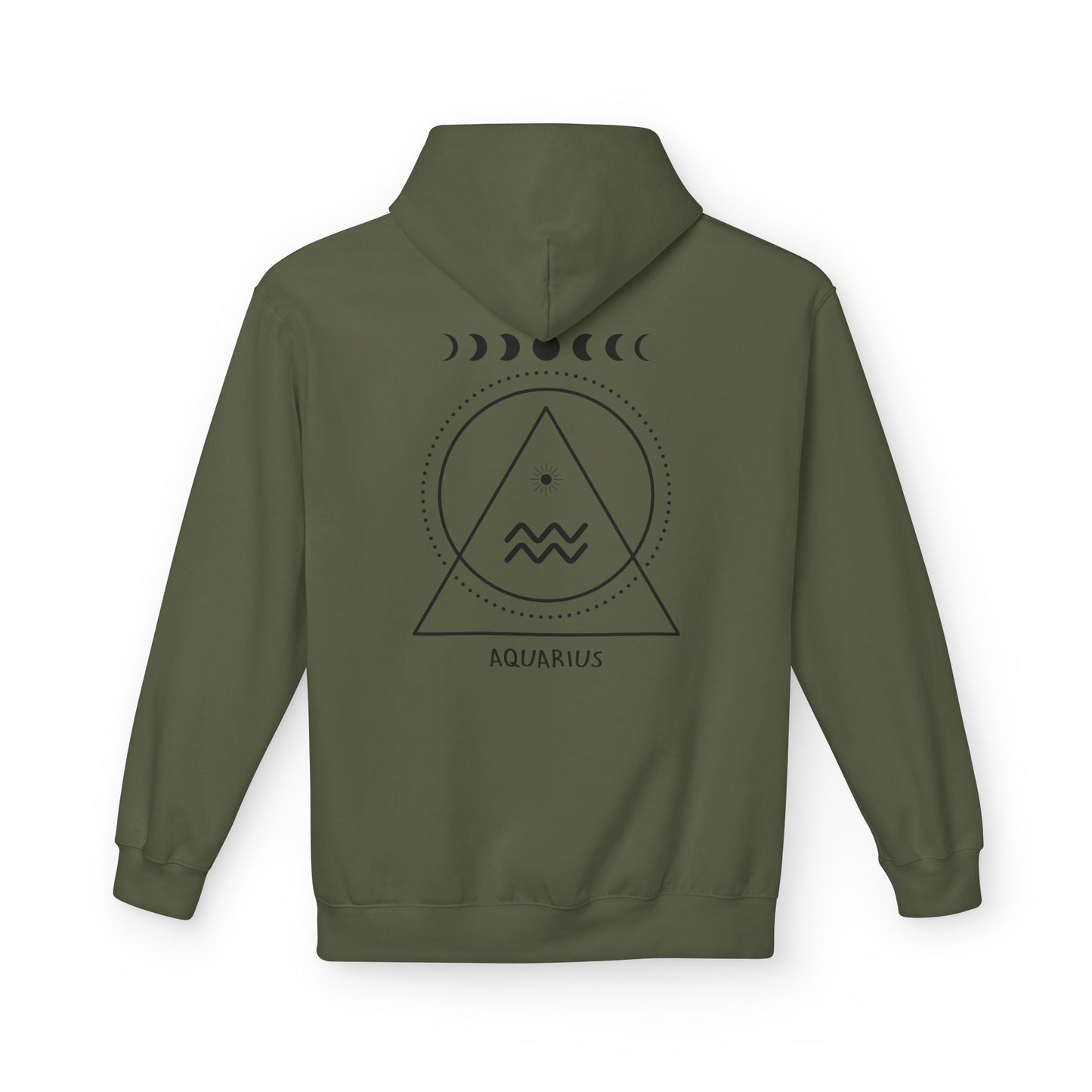 Aquarius Unisex Fleece Hoodie